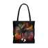 Piano Cello Tote Bag - Dark