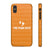 Piano Guys iPhone X Snap-on Case - Orange